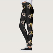 Gingerbread man liefde leggings (Links)