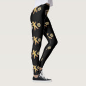 Gingerbread man liefde leggings (Rechts)