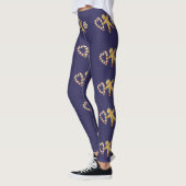 Gingerbread man liefde leggings (Links)