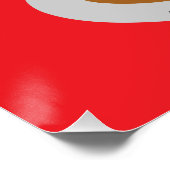 Gingerbread Man Making The Angel In The Snow Perfect Poster (Hoek)