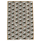 Gingerbread Man Medium Cadeauzakje (Achterkant)