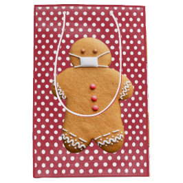 Gingerbread Man met een Masker | Cookie Medium Cadeauzakje