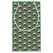 Gingerbread Man- Mint Klein Cadeauzakje (Achterkant)