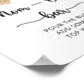 Gingerbread man \ Mom-osa bar Poster (Hoek)