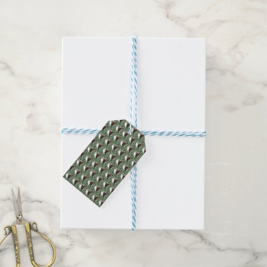 Gingerbread Man- Munt Cadeaulabel (Met Touw)