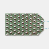 Gingerbread Man- Munt Cadeaulabel (Voorkant (Horizontaal))