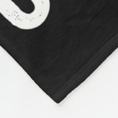 Gingerbread Man Oh Snap Christmas Funny Cookie Bak Fleece Deken (Hoek)