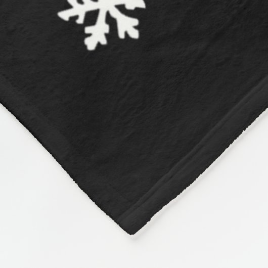 Gingerbread Man Oh Snap Christmas Funny Cookie Bak Fleece Deken (Hoek)