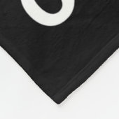 Gingerbread Man Oh Snap Christmas Funny Cookie  Fleece Deken (Hoek)