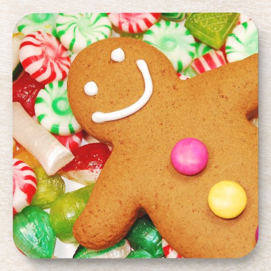 Gingerbread man onderzetter (Voorkant)