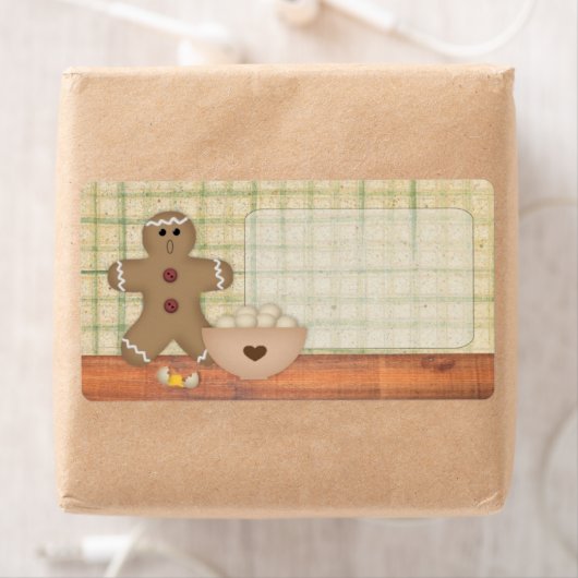 Gingerbread Man Oops Label (Insitu)