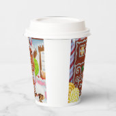 GINGERBREAD MAN Paper Cups Papieren Bekers (Links)