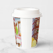 GINGERBREAD MAN Paper Cups Papieren Bekers (Rechts)
