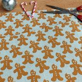 Gingerbread Man Patroon Christmas Tissue Paper Tissuepapier