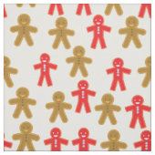 Gingerbread Man Patroon Stof (Swatch)