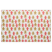 Gingerbread Man Patroon Stof (Fat Quarter)