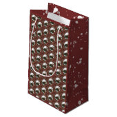 Gingerbread Man- Pepermunt Klein Cadeauzakje (Achterkant Gekanteld)