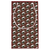 Gingerbread Man- Peppermint Klein Cadeauzakje (Achterkant)