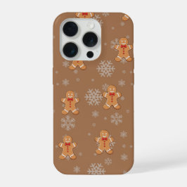 Gingerbread Man Phone Case – Cute Christmas Design iPhone 15 Pro Case