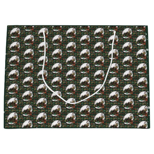 Gingerbread Man: Pine Groot Cadeauzakje (Voorkant)