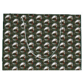 Gingerbread Man: Pine Groot Cadeauzakje (Achterkant)