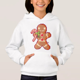GingerBread man, pixelart, Pixel Art 