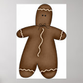 Gingerbread Man Poster (Voorkant)