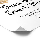 Gingerbread man - raad de zoete puinhoop poster (Hoek)