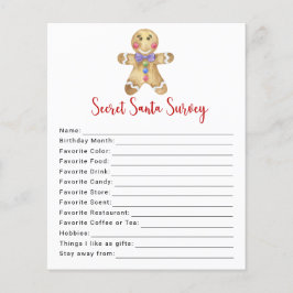 Gingerbread man - Secret Santa enquête spel