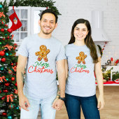 Gingerbread Man Shirt | Kerst T-shirt