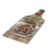 Gingerbread Man Snijplank: Keuken Fun! Snijplank (Hoek)