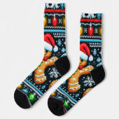 Gingerbread man Sock Sokken (Links)