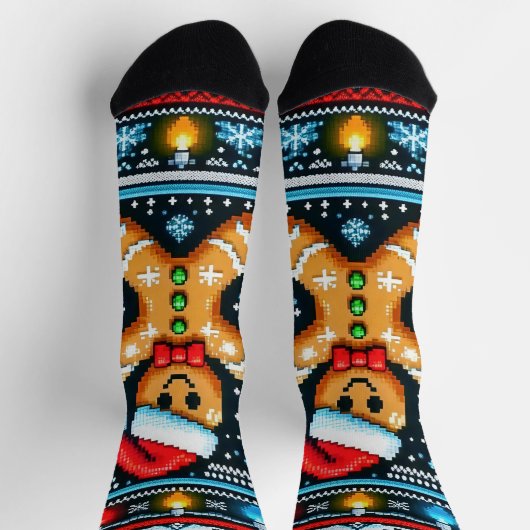 Gingerbread man Sock Sokken (Top)