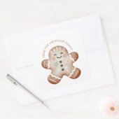 Gingerbread Man Sticker (Envelop)