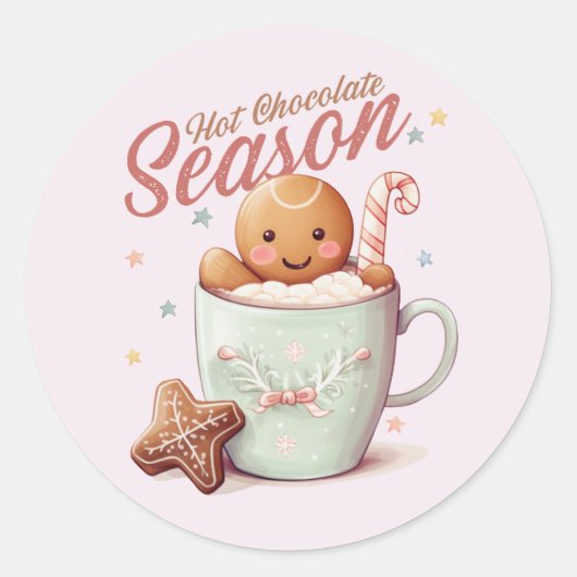 Gingerbread Man Stickers (Voorkant)