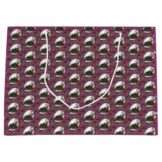 Gingerbread Man- Sugar Plum Groot Cadeauzakje (Voorkant)