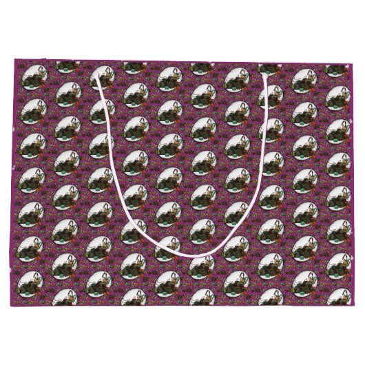 Gingerbread Man- Sugar Plum Groot Cadeauzakje (Achterkant)