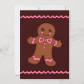 Gingerbread Man Uitnodigingen (Voorkant)