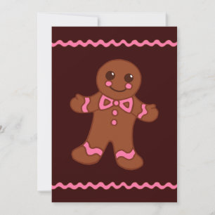 Gingerbread Man Uitnodigingen