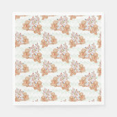 Gingerbread man, vrouw en kerstboom servet (Voorkant)