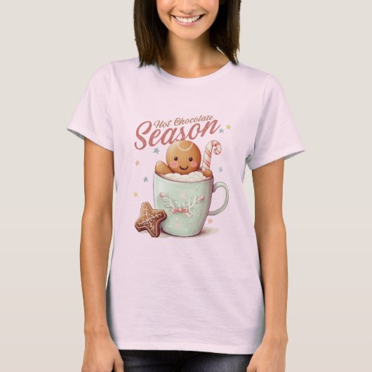 Gingerbread Man Vrouw Tshirts (Voorkant)