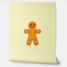 Gingerbread Man Wallpaper Behang