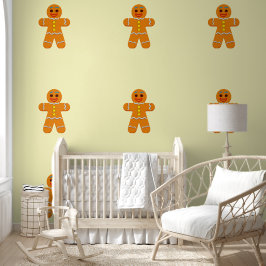 Gingerbread Man Wallpaper Behang