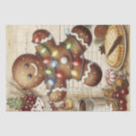 Gingerbread Man Winter Christmas Tissue Paper Tissuepapier<br><div class="desc">Gingerbread Man Winter Christmas</div>