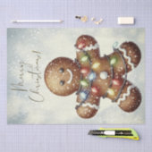 Gingerbread Man Winter Christmas Tissuepapier (Craft)