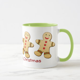 Gingerbread Mannen Kerst Mok