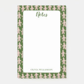 Gingerbread Mannen Kerstmis Winter Vakantie Post-it® Notes (Voorkant)