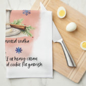 Gingerbread Martini Recept Koken Essentieel Theedoek (Quarter Fold)