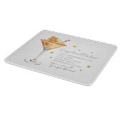 Gingerbread Martini Recept Wit Kerstmis Elegant Snijplank (Hoek)