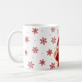 Gingerbread meisje met pepermuntlolly's koffiemok